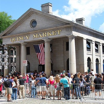 Boston Quincy Market Shopping